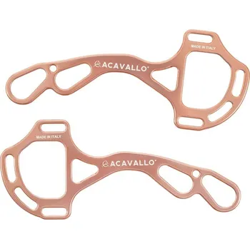 Udidlo pro koně Hackamore ACAVALLO Alupro rose gold