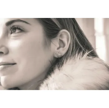 Souprava šperků Náušnice PENELOPE MILLY Zlatá