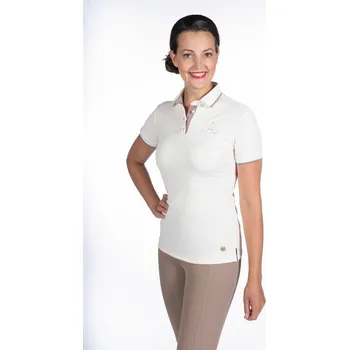 Dámské polo tričko HKM Lavender Bay Vanilková L