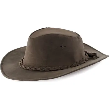 Jezdecké oblečení Westernový klobouk LAKOTA Superior kožený Černá L