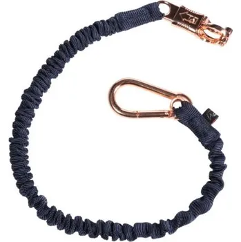 Síť na seno Elastický vazák HKM Rosegold tm. modrá/rose gold 90 cm (4'6")