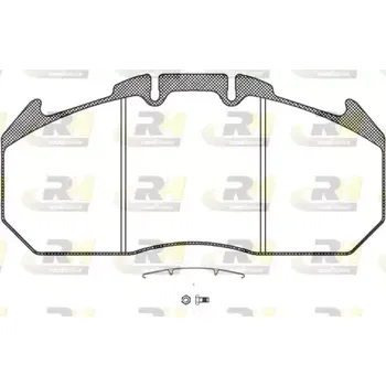 Brzdová destička ROADHOUSE Sada brzdových destiček RDH JSX 21034.30
