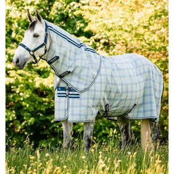 Deka pro koně Síťová deka Horseware Newmarket Plus Navy 140cm (6´3)