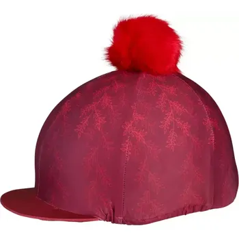 Jezdecká přilba Čapka na přilbu Shires AUBRION HYDE PARK Červená