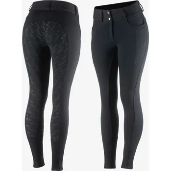 Jezdecké kalhoty Dámské jezdecké rajtky HORZE Mia černá 40