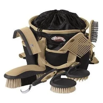 Čištění pro koně Sada čištění na koně WEAVER Černá