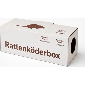 Hubení hlodavce Deratizační stanička papírová na potkany