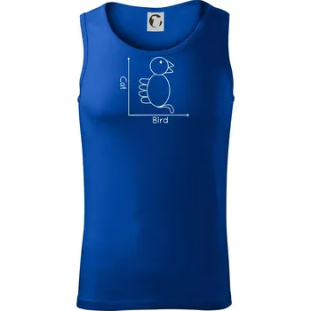 Cat bird diagram - Tílko pánské Core - 2XL ( Královská modrá )