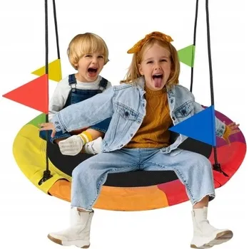 Dětská houpačka Čapí hnízdo Kruzzel 110 x 180 x 110 cm