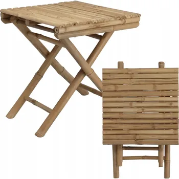 Konferenční stolek Stolek Ambiance čtvercový 40 x 40 x 45 cm, odstíny hnědé