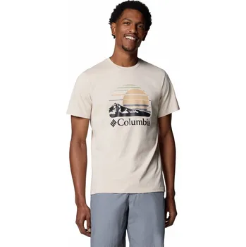 Columbia Path Lake Graphic Tee II M 1934814281 - dark stone M