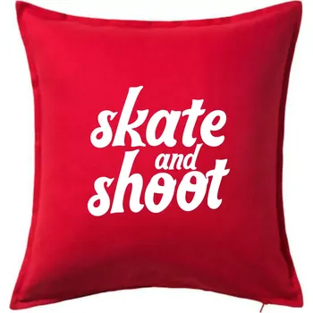 Polštář Biatlon skate and shoot - Polštář 50x50 - 50x50 - Pouze potah ( Červená )
