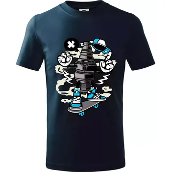 Svíčkař - Tričko dětské bavlněné - 98 cm / 2 roky ( Námořní modrá (velmi tmavá - téměř černá) )