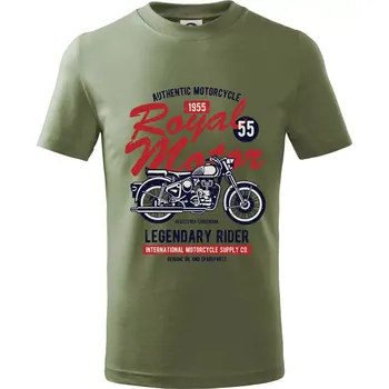 Royal Motor - Tričko dětské bavlněné - 98 cm / 2 roky ( Khaki )