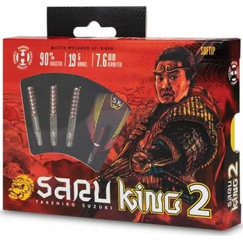 Šipka Šipky Harrows Saru King 2 90% Softip 3 ks