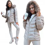 DStreet dámská prošívaná bunda s kapucí Mirial, velikost XL