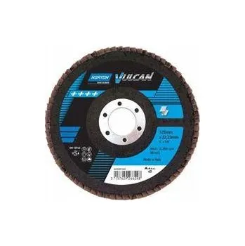Brusný kotouč Lamelový brusný kotouč zirkonový Norton Vulcan 66252831460 125 mm