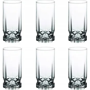 Sklenice AMBITION DIAMOND Vysoké Sklenice na nápoje a koktejly 325 ml 6 ks