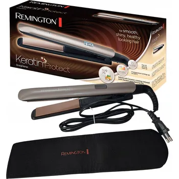 Žehlička na vlasy ŽEHLIČKA NA VLASY KERAMICKÁ S KERATINOVOU OCHRANOU A MANDLOVÝM OLEJEM - FANEO OBCHOD