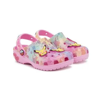 Dámské pantofle Nazouváky Crocs Pokémon Pikachu Classic Clog 211229 Růžová 36_37