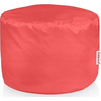 Taburet Taburet k sezení Eko kůže CILINDRO křeslo RŮŽOVÝ (Růžová)