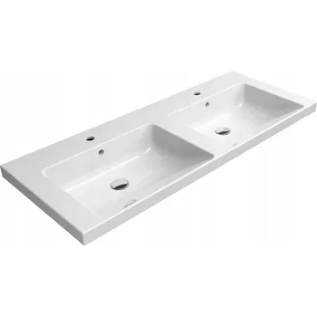 Umyvadlo Nástěnné umyvadlo obdélníkové GSI bílé