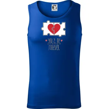 You and me forever - Tílko pánské Core - 2XL ( Královská modrá )