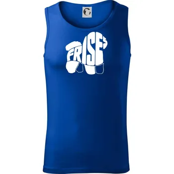 Bišonek - fries nápis v těle - Tílko pánské Core - 2XL ( Královská modrá )