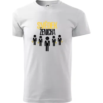 Pánské tričko Drink team - Svěděk ženicha - Triko extra velké (5-8XL) - 7XL ( Bílá )