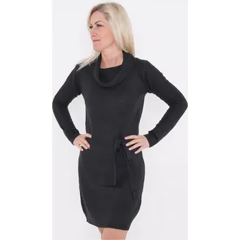 Dámské šaty Dámské šaty KIXMI OLIVIA ČERNÁ S