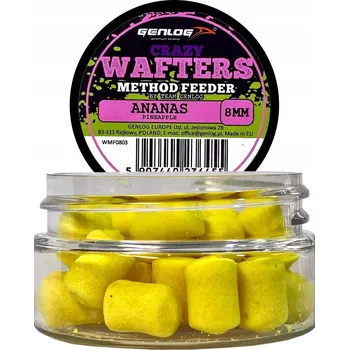 Boilies Crazy Wafters Dumbells GENLOG Ananas 8mm 15g