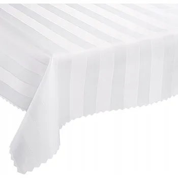 ubrus Ubrus odolný proti skvrnám 120x220 Polský výrobek, bílá barva, vzor W24