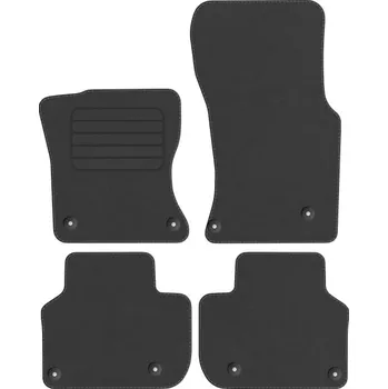 autokoberec Kobercové rohože Edecor velurové 4 ks