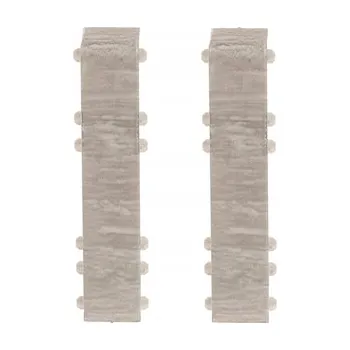 Podlahová lišta Spojka Cezar PVC 22 x 75, délka 3 cm, dub