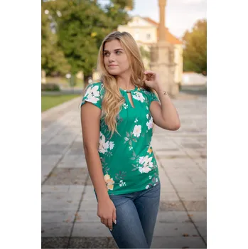 Dámské tričko Dámské triko KIXMI ORNELLA ZELENÁ S
