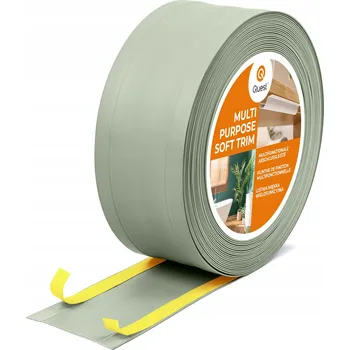 soklová lišta Dokončovací lišta z PVC 6v1 - samolepicí, světle zelená 20 m 95 mm