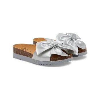 Dámské pantofle Nazouváky Scholl Bowy 2.0 MF31992 1057 Stříbrná 36