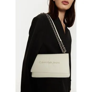 Kabelka Kabelka Calvin Klein Jeans K60K612221 Écru OS