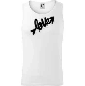 Love sprej - Tílko pánské Core - M ( Bílá )