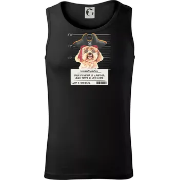 Pánské termoprádlo Lump a darebák pudl - Tílko pánské Core - L ( Černá )