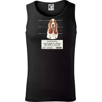 Pánské termoprádlo Baset - lump a darebák - Tílko pánské Core - S ( Černá )