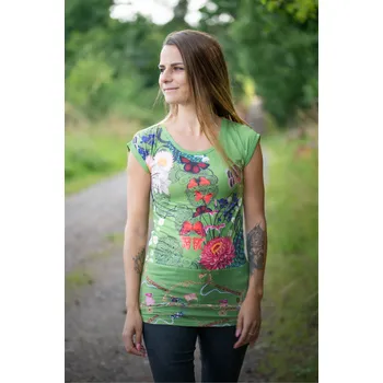 Dámské tričko Dámské triko KIXMI LAILA ZELENÁ S