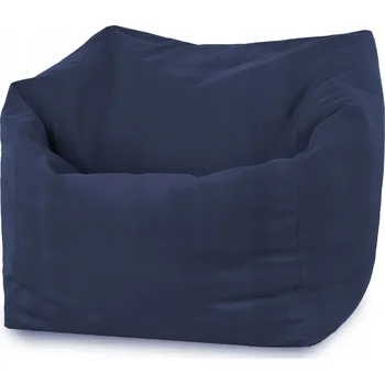 Křeslo Plyšové křeslo k sezení AMALFI XXL HNĚDÉ