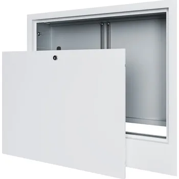 Zabezpečení domácnosti Podomítková skříňka Instal-home pro rozdělovač 7-8 okruhů, bílá