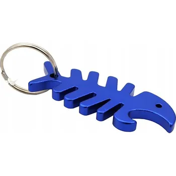 Přívěsek Na Klíče otvírák na láhve RYBKA-KOST mix barev