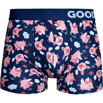 Boxerky Létající Prasátka - Pánské Boxerky Good Mood M