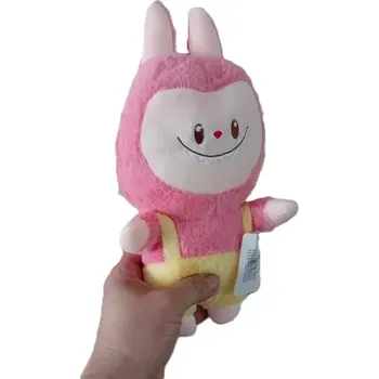 plyšák Plyšová hračka Labubu 001 - růžová/žlutá