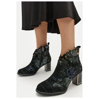 Dámské kozačky Polokozačky Laura Vita Kacio 02 Modrá 38