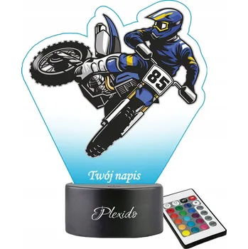 Lampička Plexido vícebarevná Noční lampa