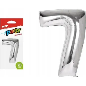 Balónek Fóliový balónek číslice 7, 75 cm